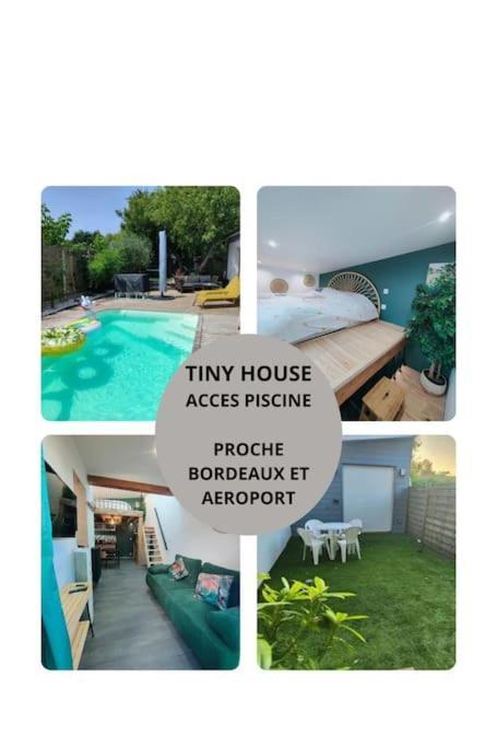 생-메다르-앙-잘 Tiny House Avec Jardin Et Acces Piscine Chauffee 빌라 외부 사진